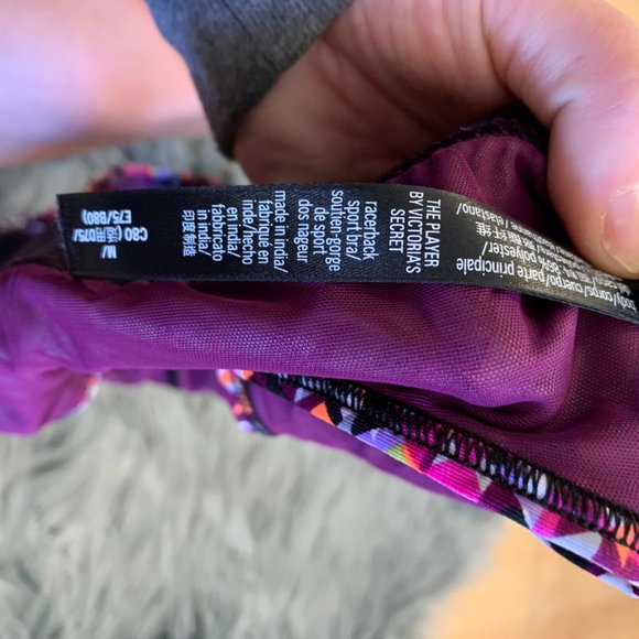 NWOT VSX SPORT The Player Racerback Sports Bra Med - Picture 7 of 8